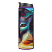 Gedistilleerde dierlijke panter 3 thermosbeker (Geroteerd rechts)