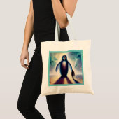 Gedistilleerde dierlijke pinguïn 2 tote bag (Voorkant (product))