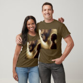 Gedistilleerde dierlijke poema 1 t-shirt (Unisex)