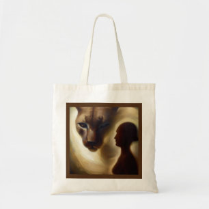 Gedistilleerde dierlijke poema 1 tote bag
