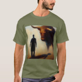 Gedistilleerde dierlijke stier 1 t-shirt (Voorkant)
