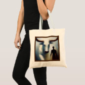 Gedistilleerde dierlijke stier 4 tote bag (Voorkant (product))