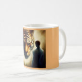 Gedistilleerde dierlijke tijger 1 koffiemok (Voorkant rechts)