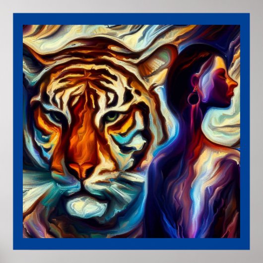 Gedistilleerde dierlijke tijger 3 poster (Voorkant)