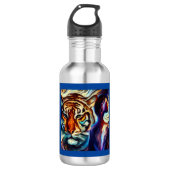 Gedistilleerde dierlijke tijger 3 waterfles (Voorkant)