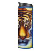 Gedistilleerde dierlijke tijger 4 thermosbeker (Geroteerd rechts)