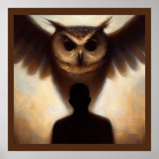 Gedistilleerde dierlijke uil 2 poster (Voorkant)