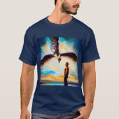 Gedistilleerde dierlijke visarend 2 t-shirt (Voorkant)