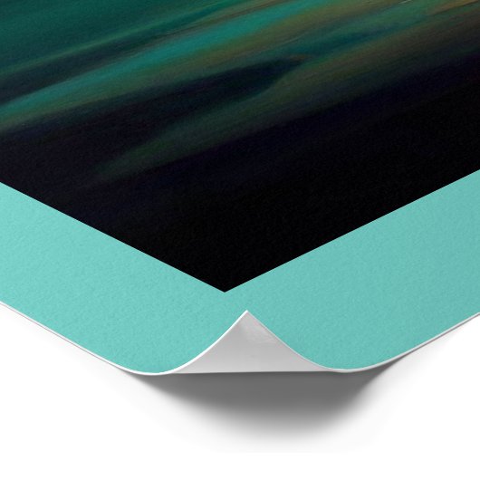 Gedistilleerde dierlijke zalm 1 poster (Hoek)