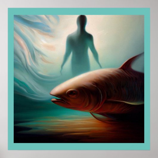 Gedistilleerde dierlijke zalm 1 poster (Voorkant)