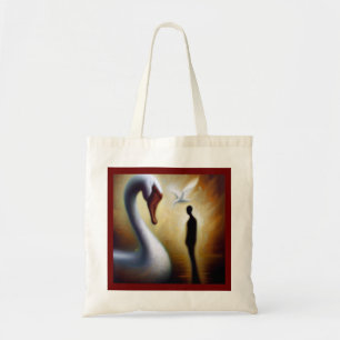 Gedistilleerde dierzwaan 1 tote bag