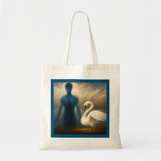 Gedistilleerde dierzwaan 2 tote bag