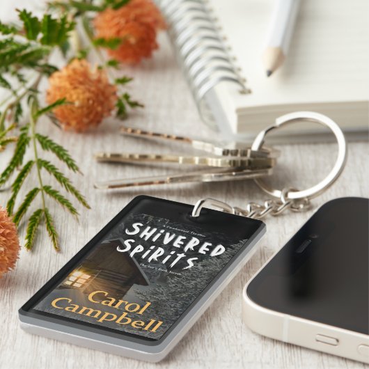 gedistilleerde drank met rillingen sleutelhanger (Voorkant Rechts)