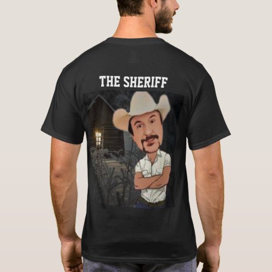 gedistilleerde drank met rillingen t-shirt (Achterkant)