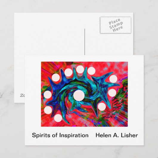 gedistilleerde dranken briefkaart (Voorkant / Achterkant)