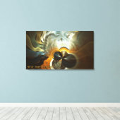 gedistilleerde dranken canvas afdruk (Insitu (Houten vloer))