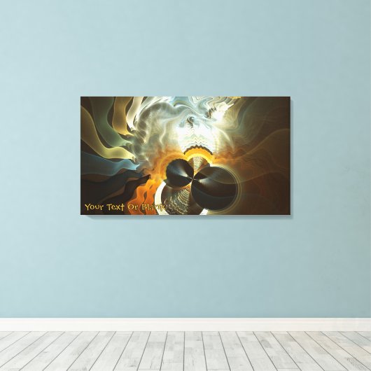 gedistilleerde dranken canvas afdruk (Insitu (Houten vloer))