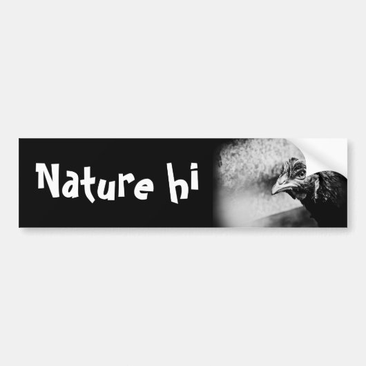 gedistilleerde dranken en kippen bumpersticker (Voorkant)