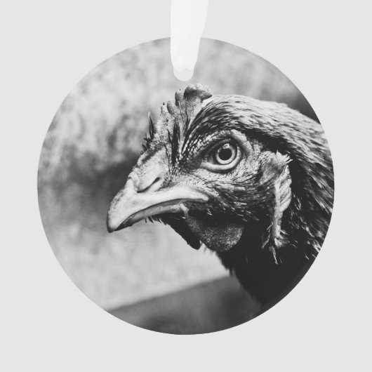 gedistilleerde dranken en kippen ornament (voorkant)