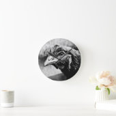 gedistilleerde dranken en kippen ronde klok (Huis)