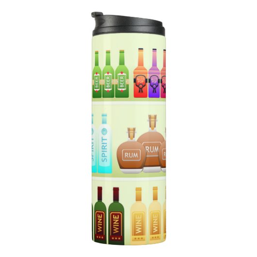 gedistilleerde dranken thermosbeker (Geroteerd rechts)