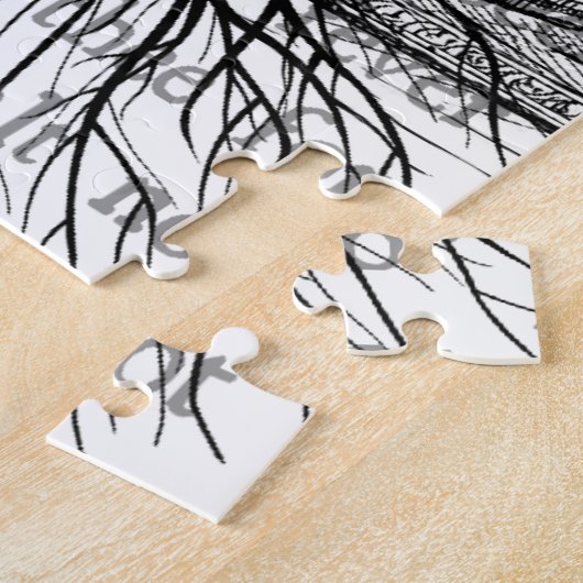 gedistilleerde dranken van de dode puzzel legpuzzel (Zijkant)