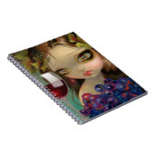 "gedistilleerde dranken van de wijnstok: Merlot"-l Notitieboek (Rechterzijde)