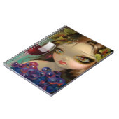 "gedistilleerde dranken van de wijnstok: Merlot"-l Notitieboek (Linkerzijde)