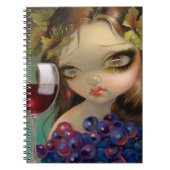 "gedistilleerde dranken van de wijnstok: Merlot"-l Notitieboek (Voorkant)