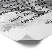 Gedistilleerde dranken van het dichte Edgar Allan  Poster (Hoek)