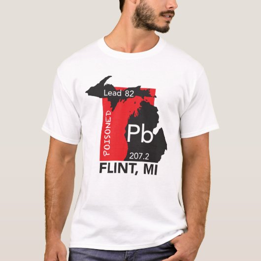 Gedistilleerde flint, MI T-shirt (Voorkant)