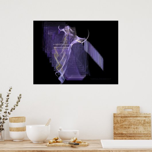 ""Gedistilleerde gids" - de sluitingskracht" Poster (Keuken)