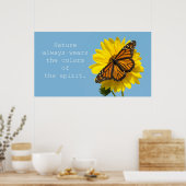 Gedistilleerde kleuren poster (Keuken)