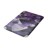gedistilleerde kwarts die holistische paarse ameth badmat (Gekanteld)