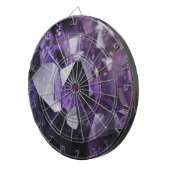 gedistilleerde kwarts die holistische paarse ameth dartbord (Voorkant Rechts)