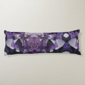 gedistilleerde kwarts die holistische paarse ameth lichaamskussen (Achterkant)