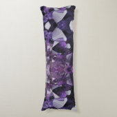 gedistilleerde kwarts die holistische paarse ameth lichaamskussen (Voorkant Verticaal)