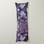 gedistilleerde kwarts die holistische paarse ameth lichaamskussen (Achterkant (Verticaal))