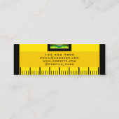 Gedistilleerde lippen lijken mini-visitekaartje mini visitekaartje (Achterkant)