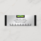 Gedistilleerde lippen lijken mini-visitekaartje mini visitekaartje (Achterkant)