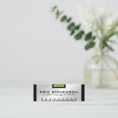 Gedistilleerde lippen lijken mini-visitekaartje mini visitekaartje (Staand voorkant)