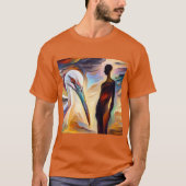 gedistilleerde ooievaar 2 t-shirt (Voorkant)