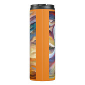 gedistilleerde ooievaar 2 thermosbeker (Achterkant)