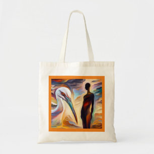 gedistilleerde ooievaar 2 tote bag