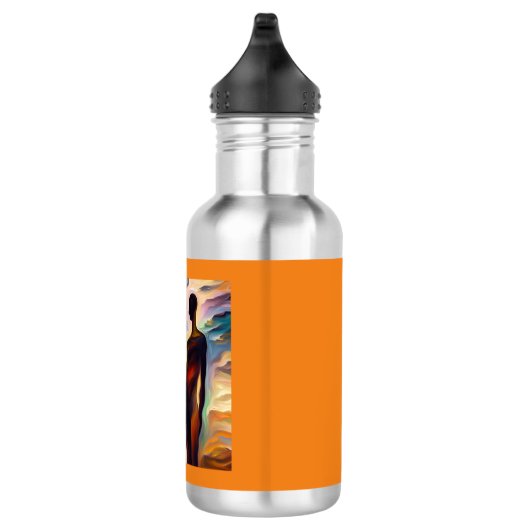 gedistilleerde ooievaar 2 waterfles  (Rechts)