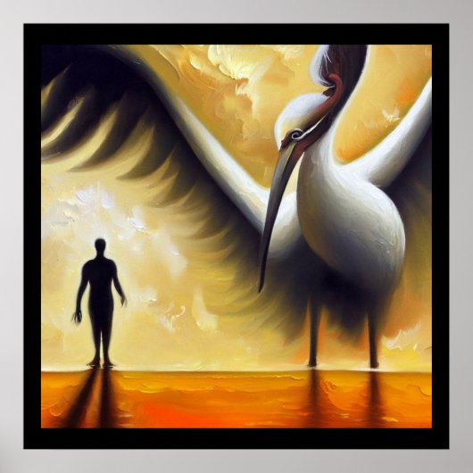 gedistilleerde ooievaar 3 poster (Voorkant)