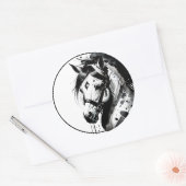 Gedistilleerde Pony 10 Ronde Sticker (Envelop)
