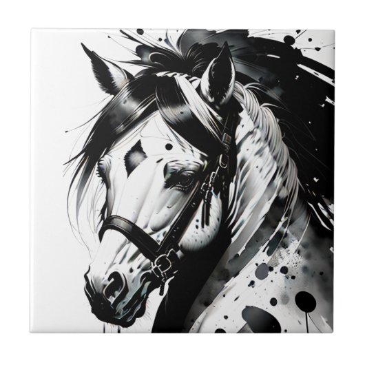 Gedistilleerde Pony 10 Tegeltje (Voorkant)