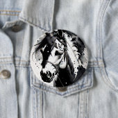 Gedistilleerde Pony 11 Ronde Button 4,0 Cm (In situ)