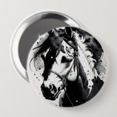 Gedistilleerde Pony 11 Ronde Button 4,0 Cm (Voorkant /achterkant)